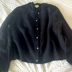 Extra soft peal button J-Crew sweater